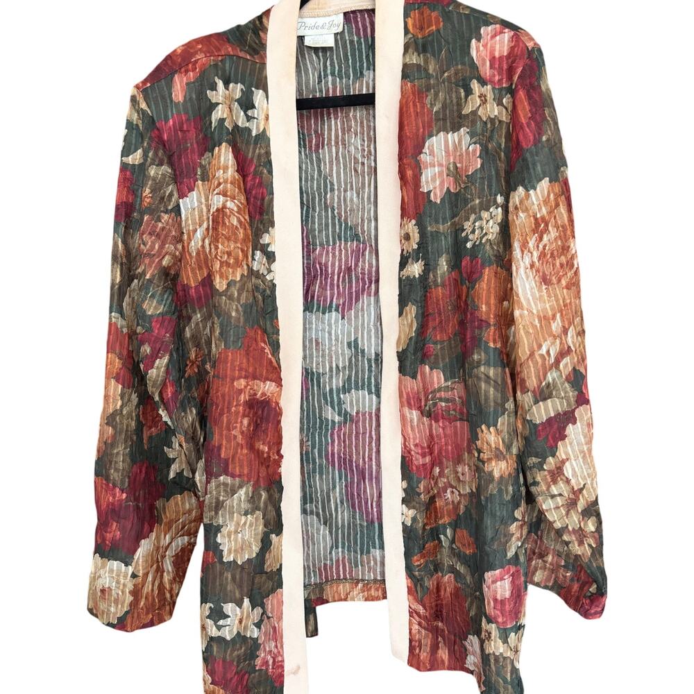 Vintage Pride & Joy Floral Duster